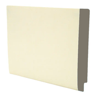 Manila File Folders with Gray Color Stripe on End Tab - Letter Size - 11 Pt. Stock - Two Ply Tab - Fasteners 1 & 3 - 50/bx