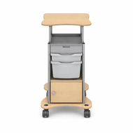 Gratnells MyBASE Plus Mobile Teacher Cart with Lockable Storage Cabinet MYBT44D20