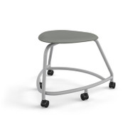 Storm Backless 360 Classroom Chair with Soft-Roll Casters (26 in W x 18 in D x 26 in H)
