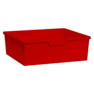 Shatterproof Plastic Storage Trays, 16.75" W x 12.5" D x 12" H