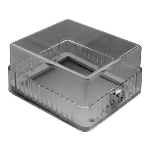 Clear Plastic Thermostat Guard