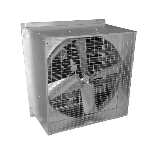 42-Inch Slantwall Cabinet Exhaust Fan, Belt Drive, 3/4 HP