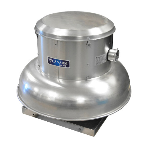15-Inch Belt-Drive Downblast Roof Exhauster, 2,466 CFM, 1 HP, 575V