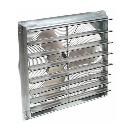 14-Inch Shutter-Mounted Exhaust Fan, 1,520 CFM