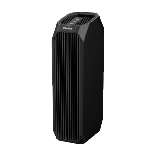 Tower UV Air Purifier with True HEPA Filter, Black