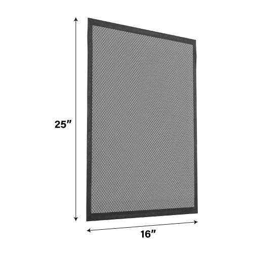 Permanent Washable Electrostatic Air Filter, Flexible, 16 x 25 x 1 in., MERV 8