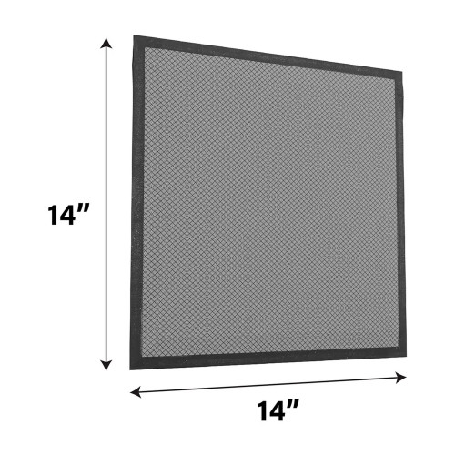 MERV 8 Permanent Washable Electrostatic Air Filter, Flexible 14 x 14 x 1 in.