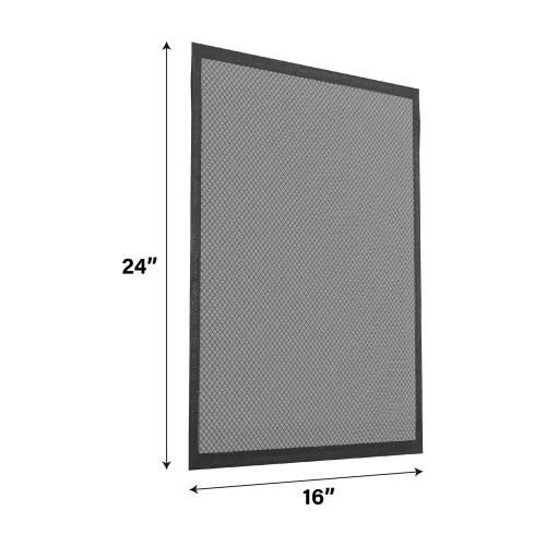 Permanent Washable Electrostatic Air Filter, Flexible, 16 x 24 x 1 in., MERV 8