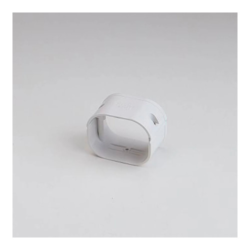 77 mm White Line Set Duct Coupler