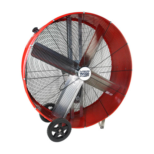 48-Inch Portable Heavy-Duty Drum Fan, 18,000 CFM
