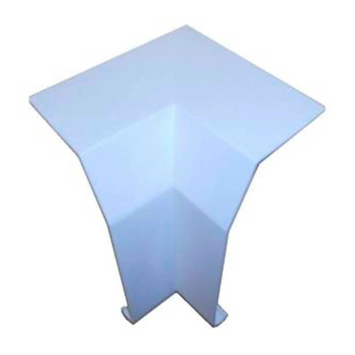 Plastic Inside Corner Baseboard Front Cover