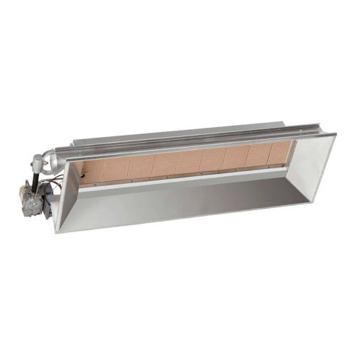 40,000 BTU Liquid Propane Overhead Infrared Patio Heater with Transformer