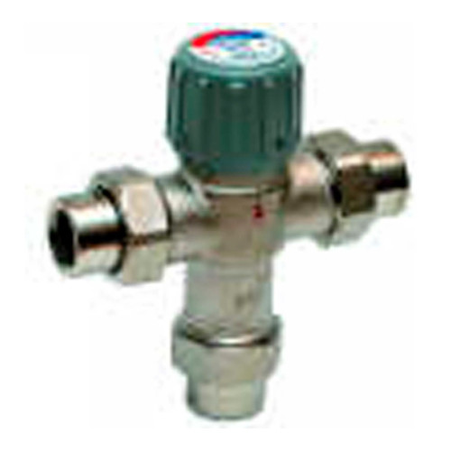 1/2 in. Union NPT Lead-Free Mixing Valve, 70°F to 145°F