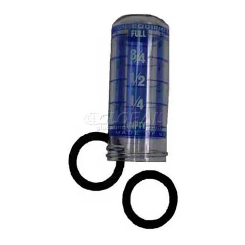 Clear Plastic Replacement Gauge Vial for Oil Tanks