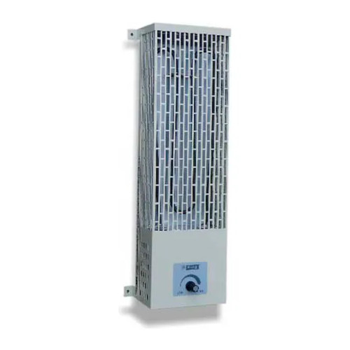 500W 120V Pump House Utility Heater with Thermostat - White