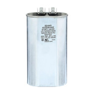 Silver oval 50 MFD 440V motor run capacitor