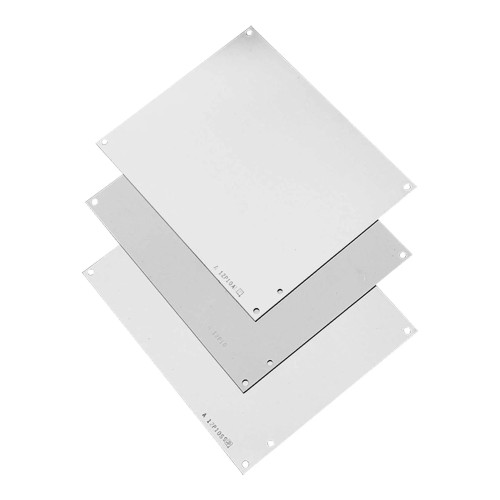 Full Steel Enclosure Panel, White, for 72.06 x 72.06 Enclosures