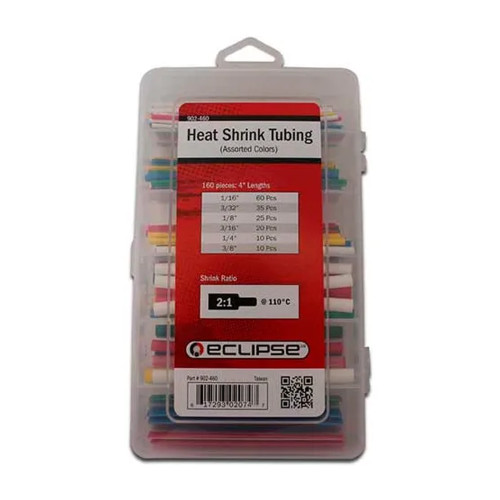 Assorted Heat Shrink Tubing Kit, 160 Pieces