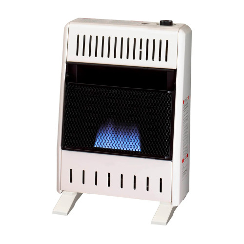Natural Gas Vent-Free Blue Flame Heater, 10,000 BTU, Manual Control