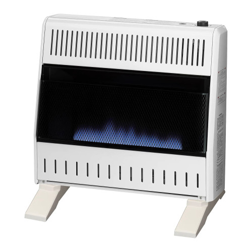 30,000 BTU Propane Vent-Free Blue Flame Heater with Thermostat