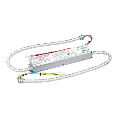 7W Emergency LED Battery Pack with Dual 24-Inch Flexible Conduits