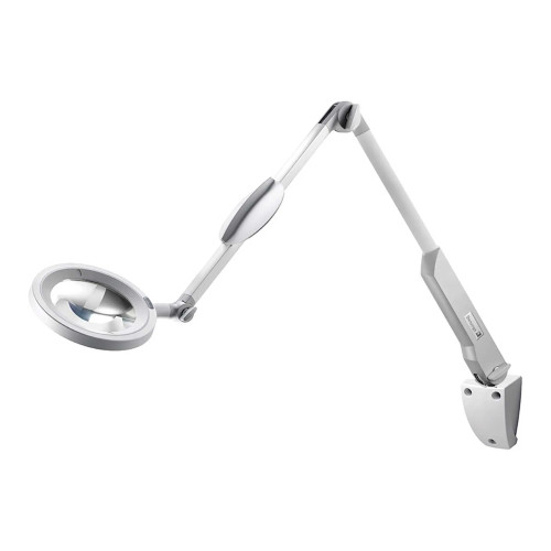 Wall-Mount LED Magnifier Light with 6.3-Inch Lens