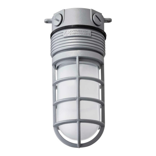 LED Vapor-Tight Ceiling Light, 600 Lumens