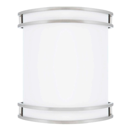 LED Wall Sconce, 18W, Silver Finish