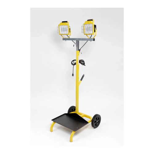 Dual-Head LED Cart Work Light, 5,500 Lumens per Head