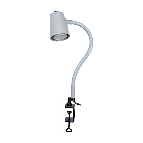 24-Inch Flexible Arm LED Task Lamp with Quick-Release Coupler Base