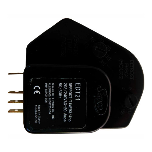 Electronic Defrost Timer, 208/240V, 20 Amp, 3/4 HP