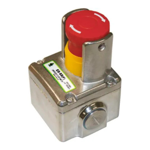 Stainless Steel Emergency Stop Switch with 2NC/1NO Contacts