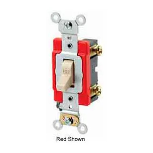 20 Amp Single-Pole Quiet Toggle Switch, Brown