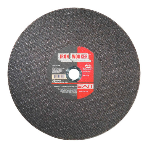 14 in. Type 1 Aluminum Oxide Chop Saw Cutoff Wheel