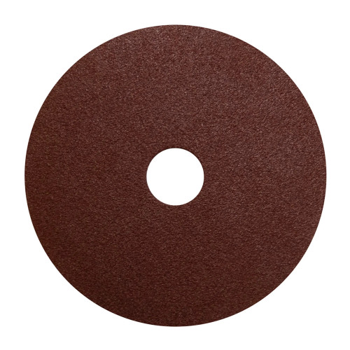5 in. Resin Fiber Disc, 7/8 in. Arbor, 80 Grit Aluminum Oxide