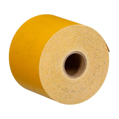 Gold Adhesive-Backed Sandpaper Sheet Roll, 4-1/2 in. x 45 yd., 400 Grit, 6/Case