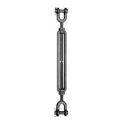 Jaw-to-Jaw Carbon Steel Turnbuckle Assembly, 1/2-13 x 19-3/4 in.