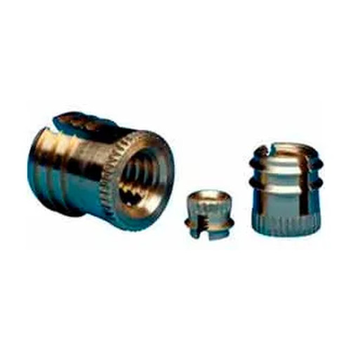 8-32 Single-Fin Brass Finsert, 25-Pack