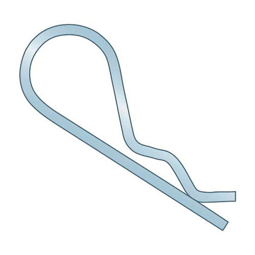 3/32 in. x 2-5/16 in. Clear Zinc Bridge Pin