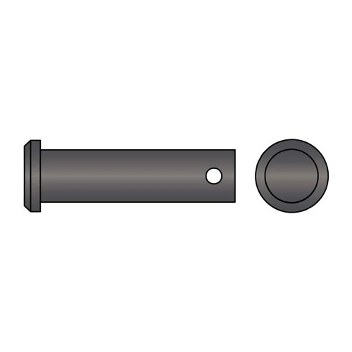 1-1/4 in. x 4 in. Medium Carbon Steel Clevis Pin, Plain