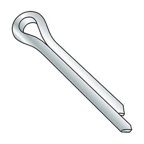 M4 x 50 mm Zinc-Plated Steel Cotter Pins, 100-Pack