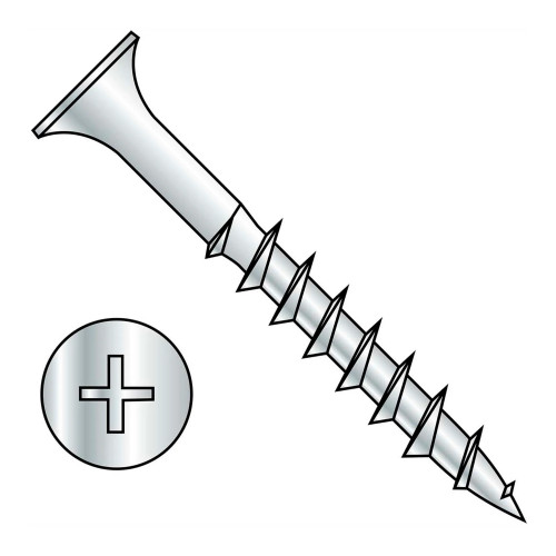 #10 x 2 in. Phillips Bugle Head Sharp Point Deck Screws, 1,000-Pack
