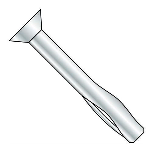 1/4 in. x 1-1/2 in. Flat Head Split Drive Anchors, Zinc, Pack of 100
