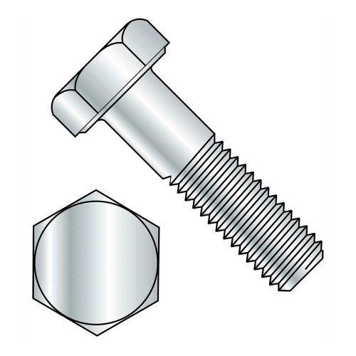 3/8-16 x 1 in. 18-8 Stainless Steel UNC Hex Cap Screw, 100-Pack