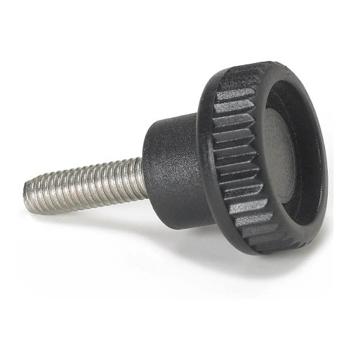 M4 Plastic Knob Thumb Screw, 20mm Thread, 5-Pack