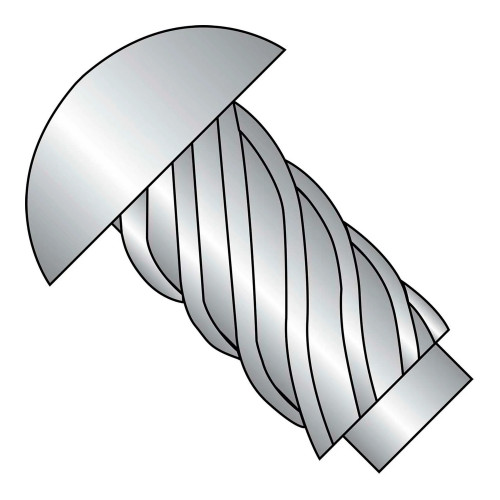 #2 x 1/4 in. Round Head Type U-Drive Screws, 18-8 Stainless Steel, 10,000-Pack