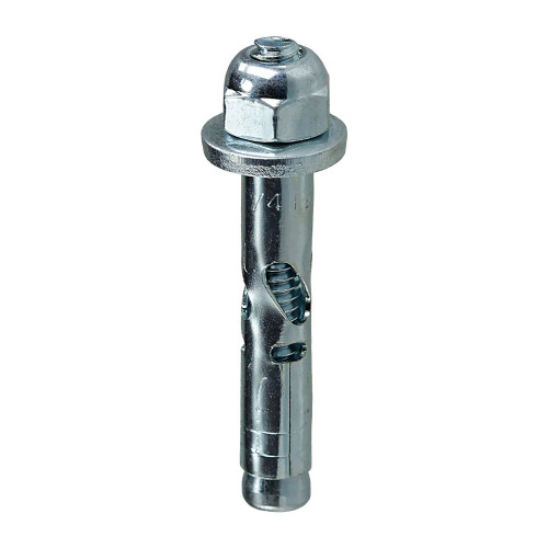 1/4 in. x 1-3/8 in. Sleeve Anchor with Acorn Nut Hex Head, 100-Pack