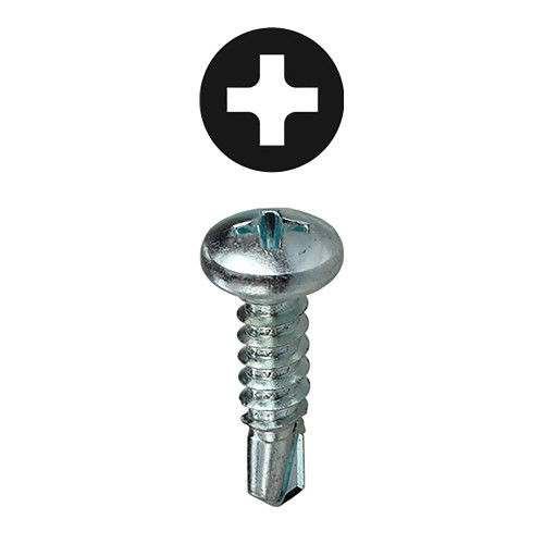 #8 Assorted Phillips Pan Head Self-Drilling Screw Kit