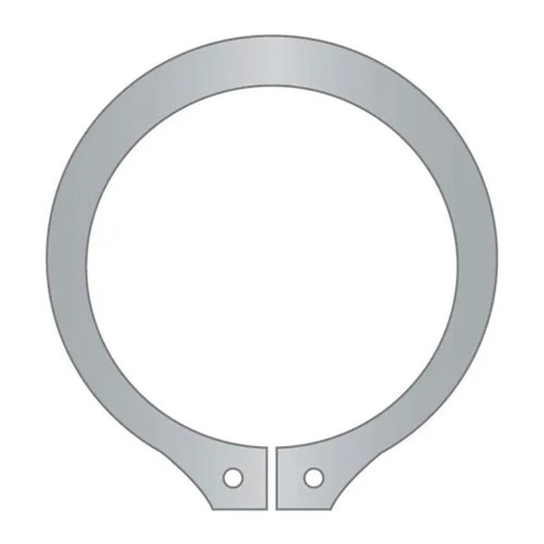40mm Standard-Duty Stainless Steel External Snap Ring, 5-Pack
