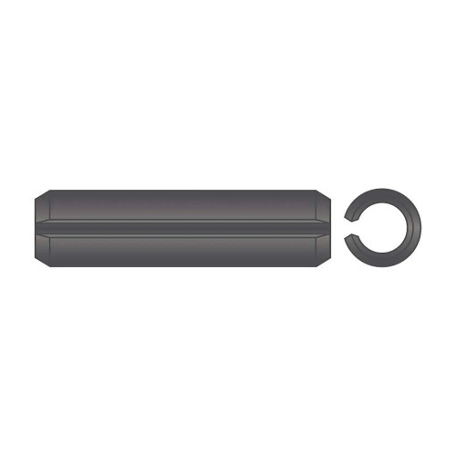 5/32 in. x 15/16 in. High Carbon Steel Spring Pin, Plain, 250-Pack